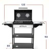 Мангал ATTILA переносной надежный
