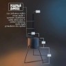 Печь ATTILA для казана с дымоходом 8-10л 33см сталь (3мм)