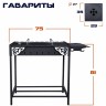 Мангал ATTILA разборный с крышкой-смокером